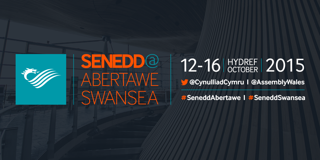 Baner Senedd@Abertawe