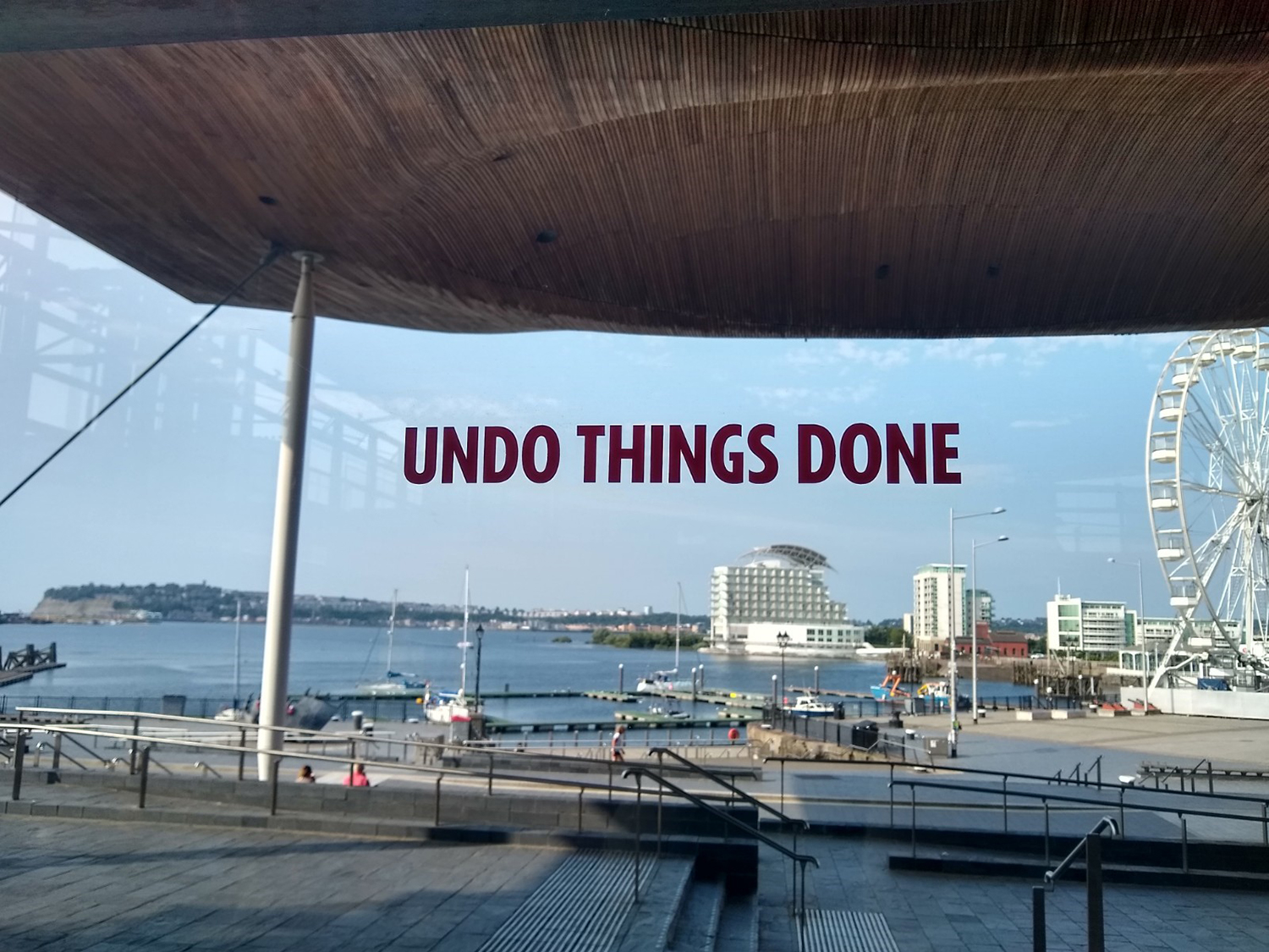 Undo Things Done Sean Edwards